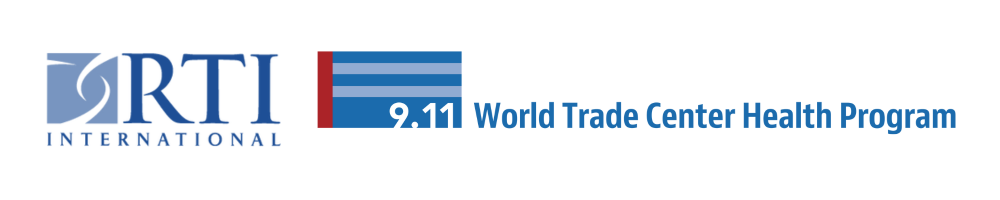 RTI International and World Trade Center Health Program joint logo